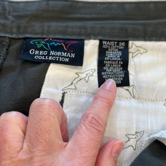 Greg Norman Collection | Bermuda Shorts | Dark Green | Men’s 36 Waist - Picture 8 of 12